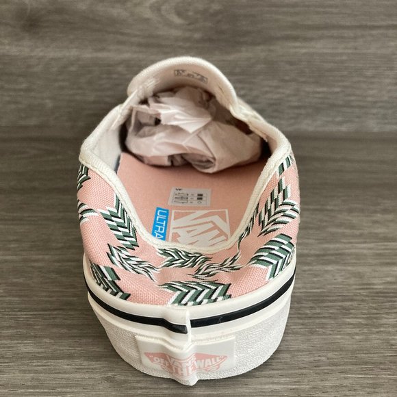 Vans Slip-On SF Mod Checkerboard Pink Green NWB - Picture 7 of 11